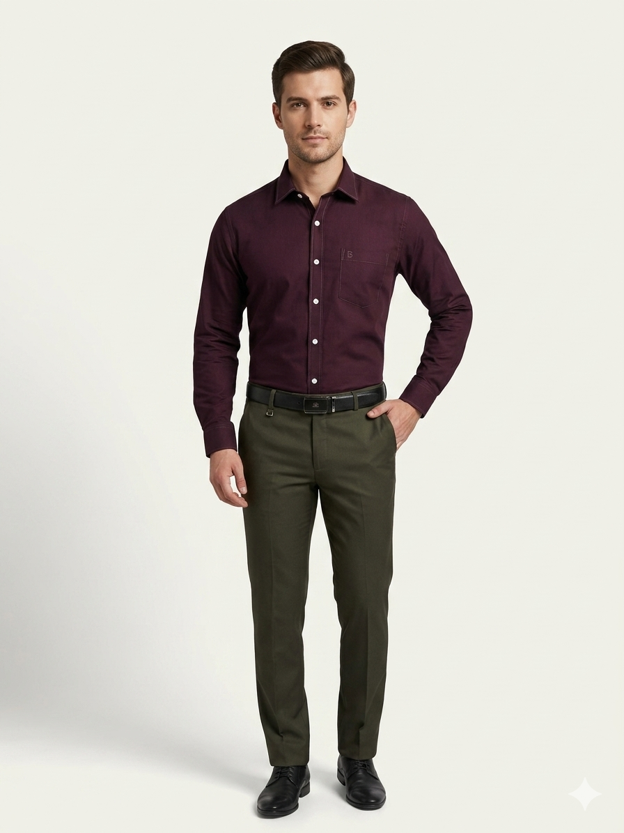 Cotton Solid shirt