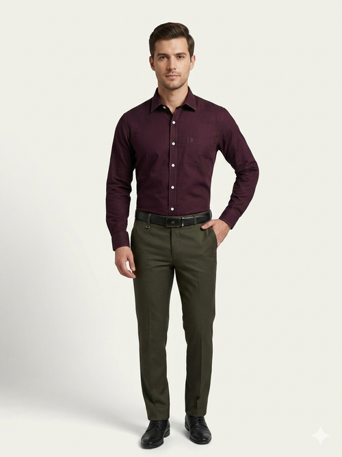 Cotton Solid shirt