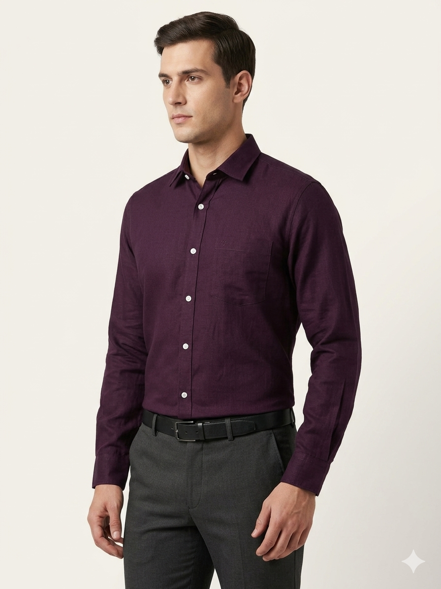 Cotton Solid shirt
