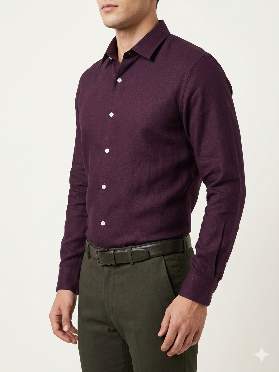 Cotton Solid shirt
