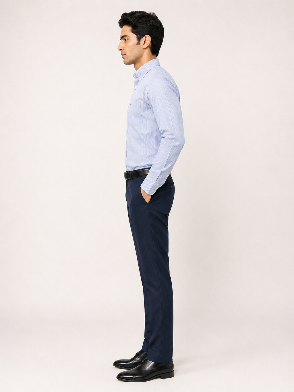 Oxford Cotton Striped Shirt