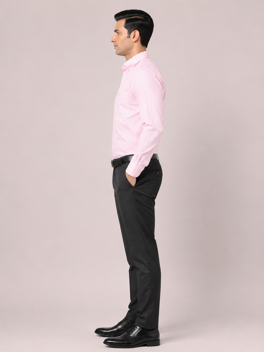 Oxford Cotton Striped Shirt