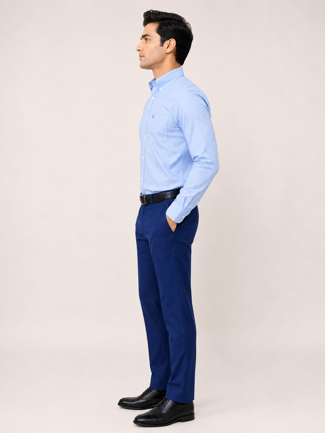 Oxford Cotton Striped Shirt