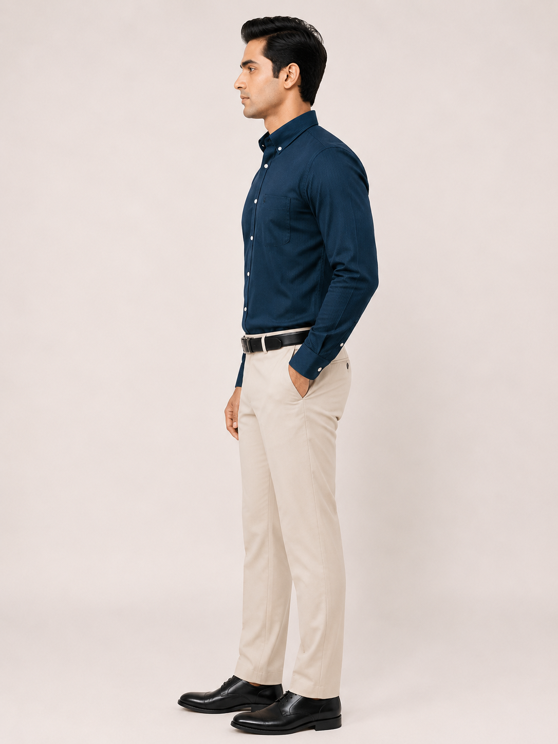 Oxford Cotton Striped Shirt