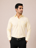 Dobby solid color shirt