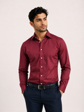 Solid Luxury Satin Lycra Partywear Shirt for Men