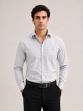 Dobby solid color shirt