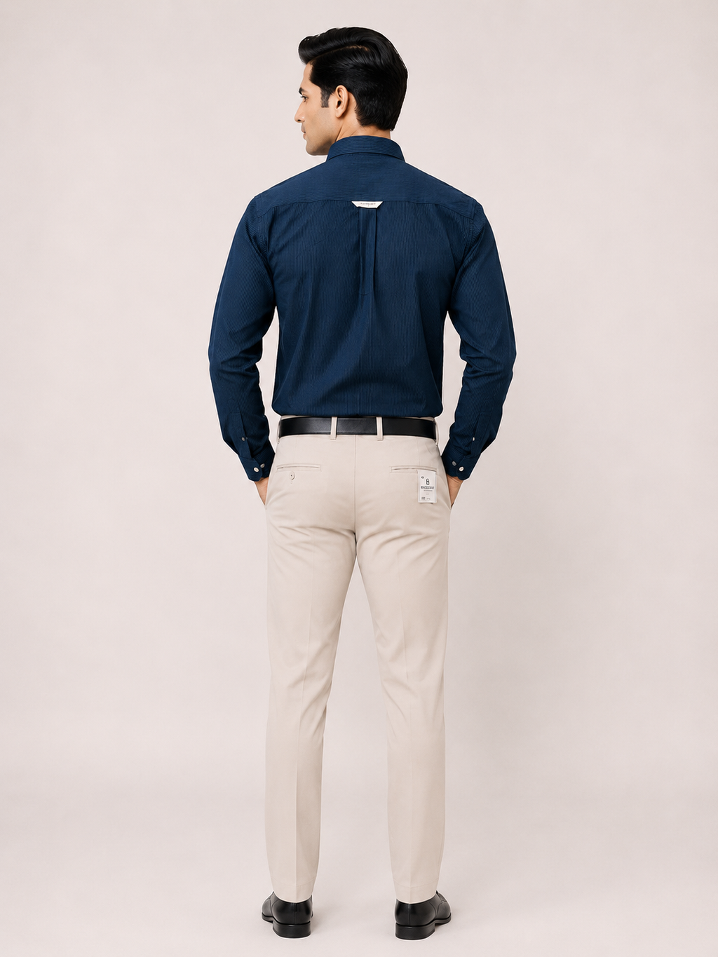 Oxford Cotton Striped Shirt