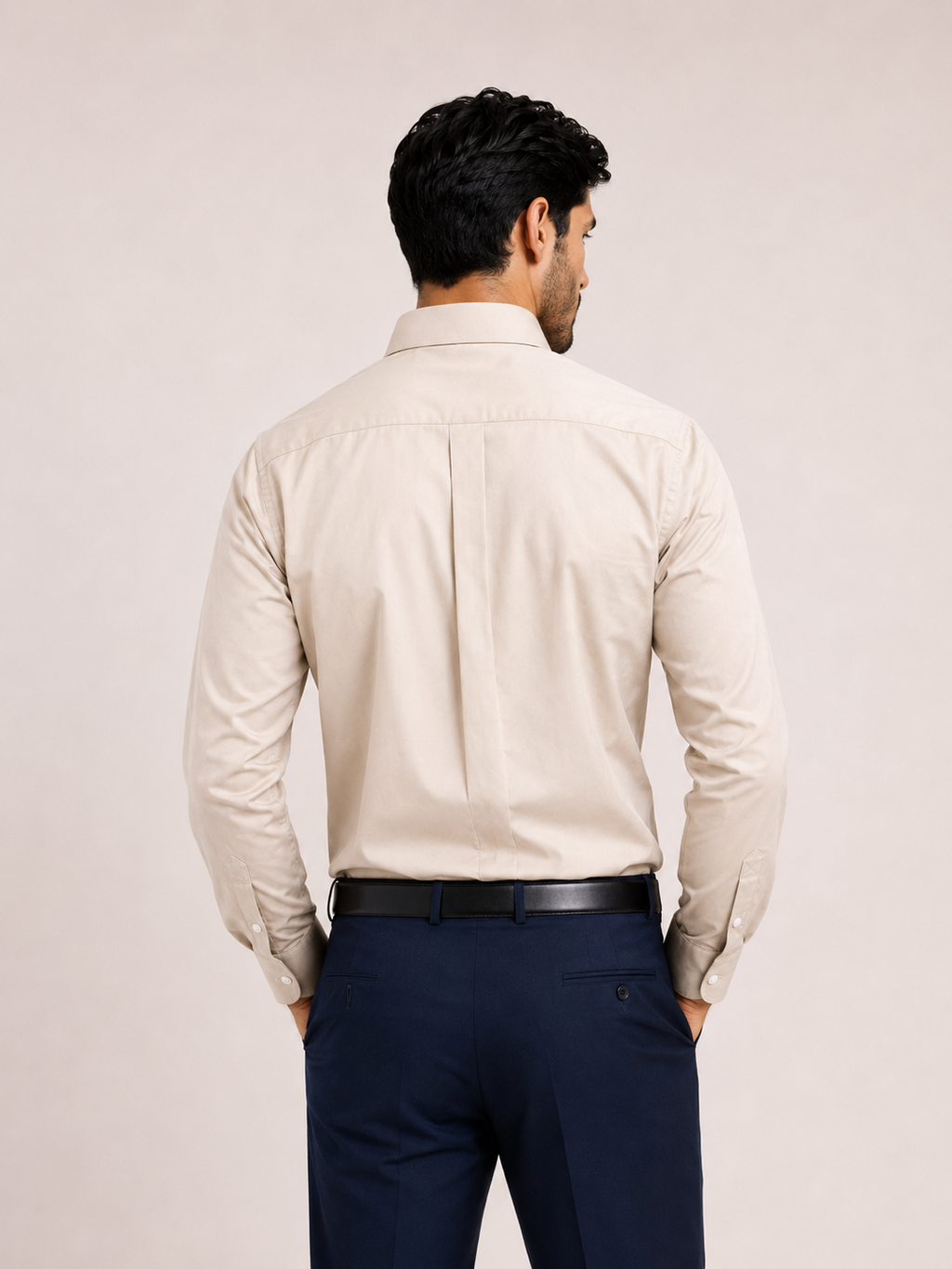 Solid Luxury Satin Lycra Partywear Shirt for Men