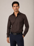 Satin solid color shirt