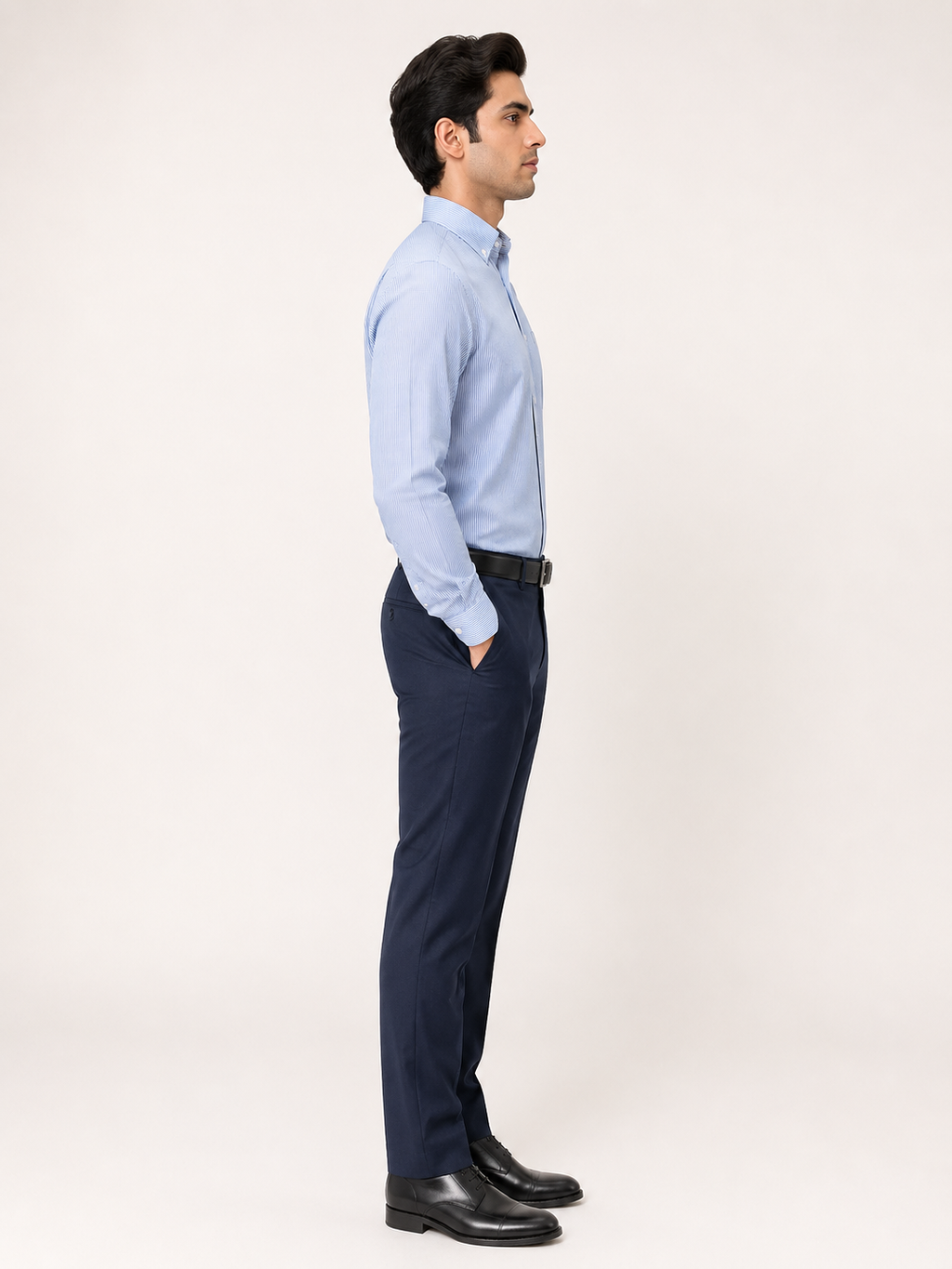 Oxford Cotton Striped Shirt