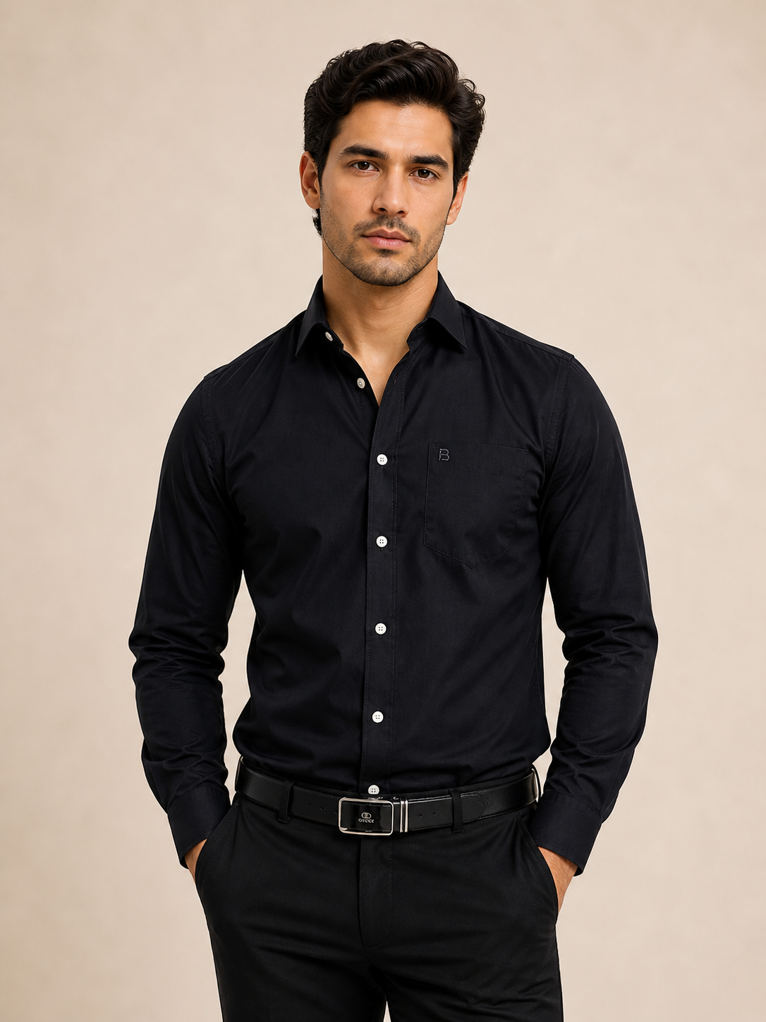 Cotton Solid shirt