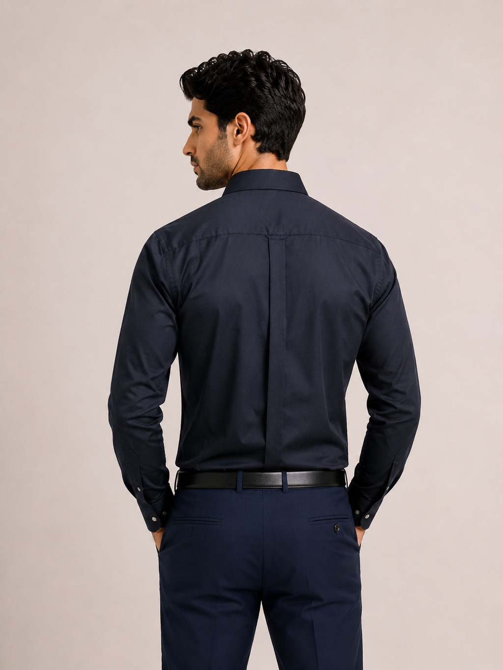 Solid Luxury Satin Lycra Partywear Shirt for Men