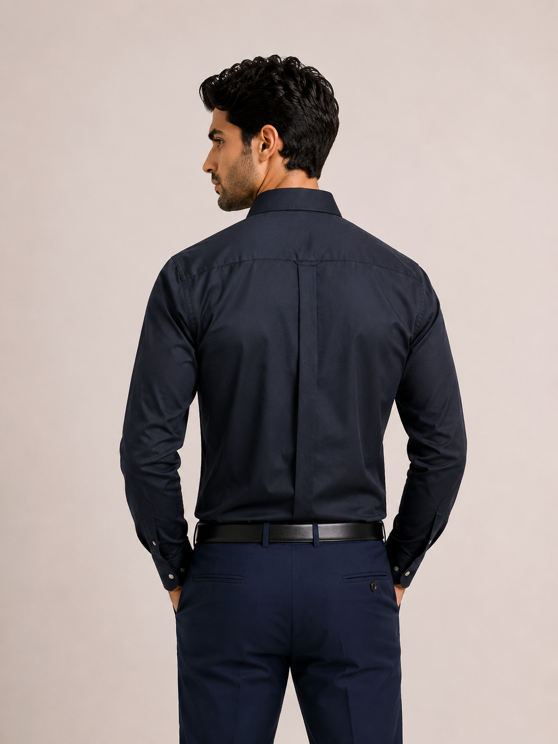 Solid Luxury Satin Lycra Partywear Shirt for Men