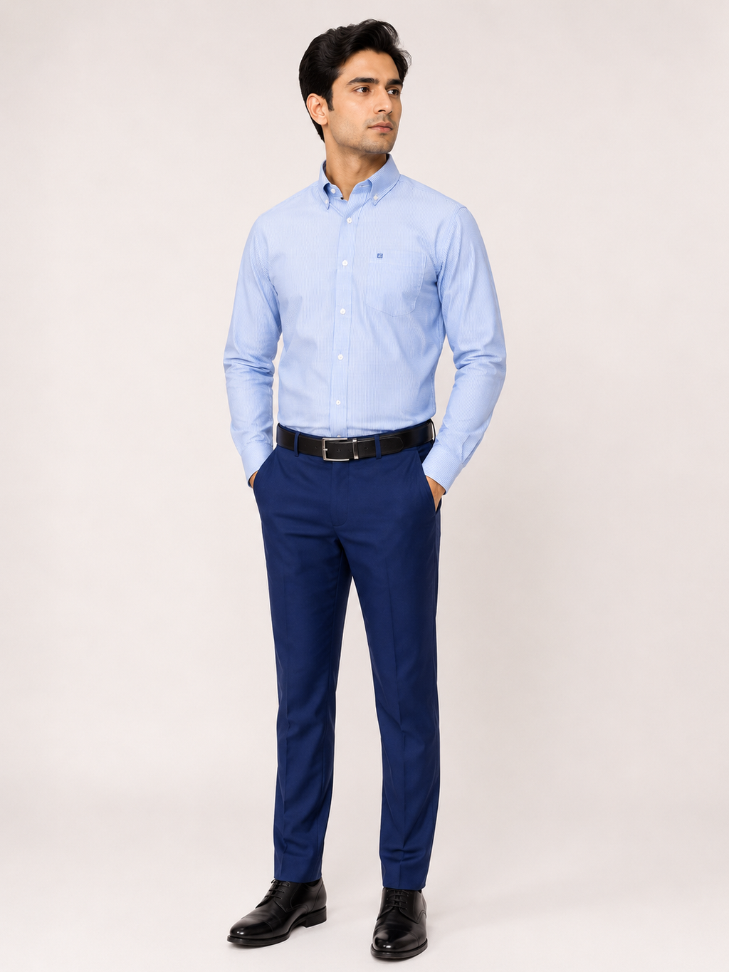 Oxford Cotton Striped Shirt