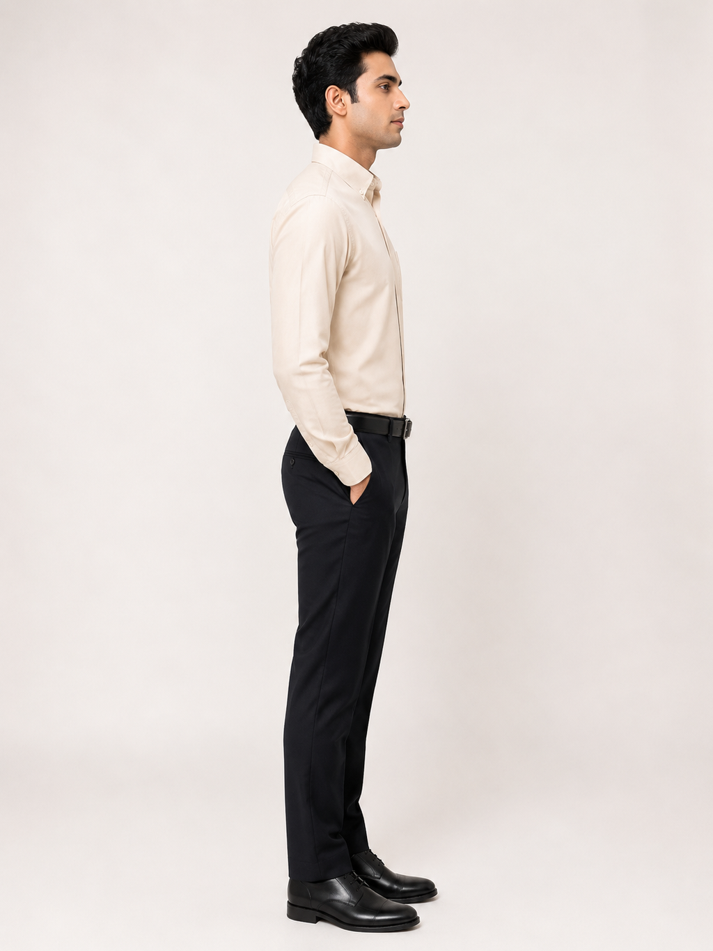 Oxford Cotton Striped Shirt